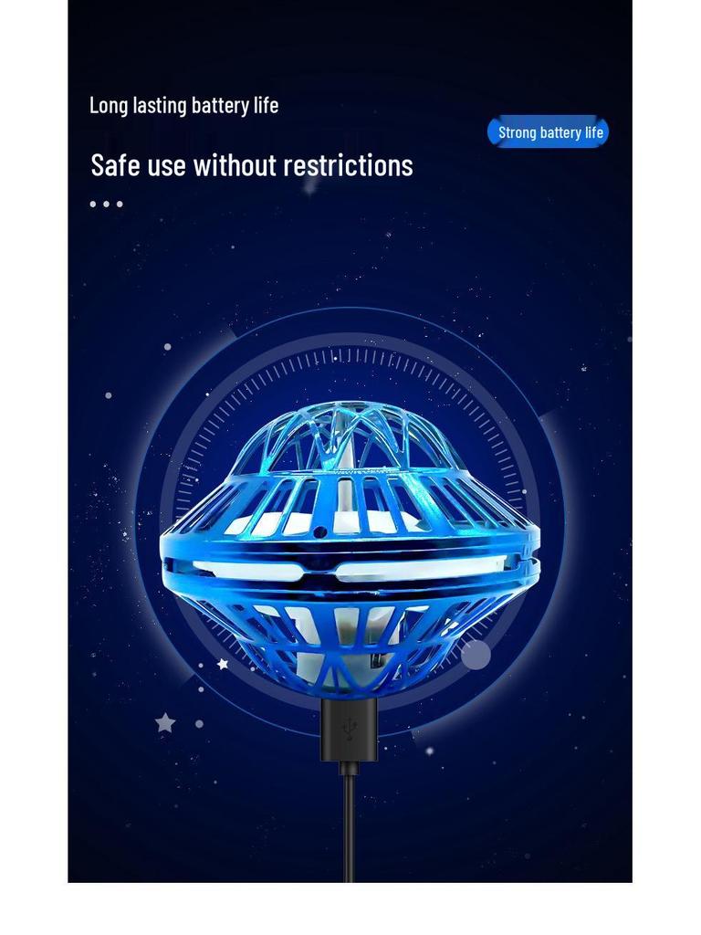 Intelligenter leuchtender Bumerang induktiver fliegender Ball Spielzeug für Kinder