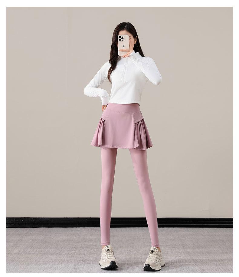 Women's High-End Spring/Autumn Activewear Set: Outdoor Running, Yoga, Tennis & Cycling Outfit