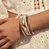 Vintage Bohemian Multi Layer Bracelet | Handmade with Gold Accents, Women's Wristbands Exude A Fashionable Feel, Perfect for Casual Wear
