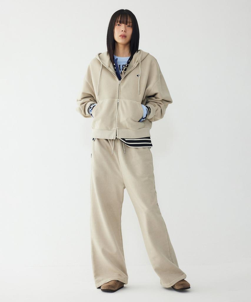 STUDIO TOMBOY Garment-Dyed Wide Pants_Beige 9176131974