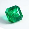 9 Ct Natural Loose Gemstone Green Emerald Colombian Square Cut CERTIFIED Emerald MULTTIQ39