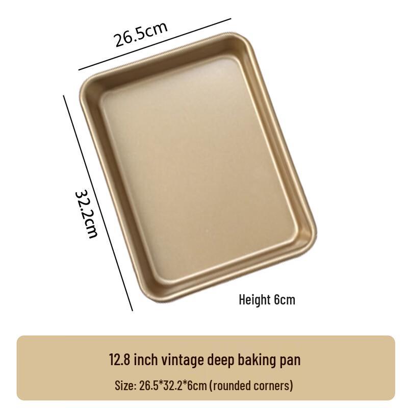 

Zhao Ran 12.8-inch Carbon Steel Deep Baking Pan