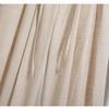 DIMANAF 2026 Spring Summer New Plus Size Women Long Pants Linen Loose Casual Elastic Waist Fashion Lady Bottoms Clothing