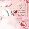 Red Cardinal Centerpiece Decoration for Christmas Party Table, A Big Piece of My Heart Lives In Heaven Memorial Sign, Nurseries, Home Desk Living Roo