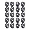 20Pcs Fishing Rod Holder Clip Replacement Billiards Pool Cue Clips Fishing Rod Storage Clips for Fishing Rod Pool Cue