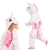 Children's Pyjamas Kigurumi Onesie Costume Unicorn Light Pink 135-145