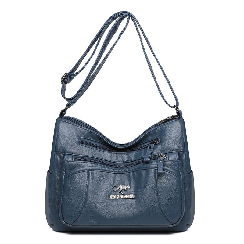 

A Large-capacity, Stylish and Versatile Single-shoulder Bag or Crossbody Bag for Ladies синій