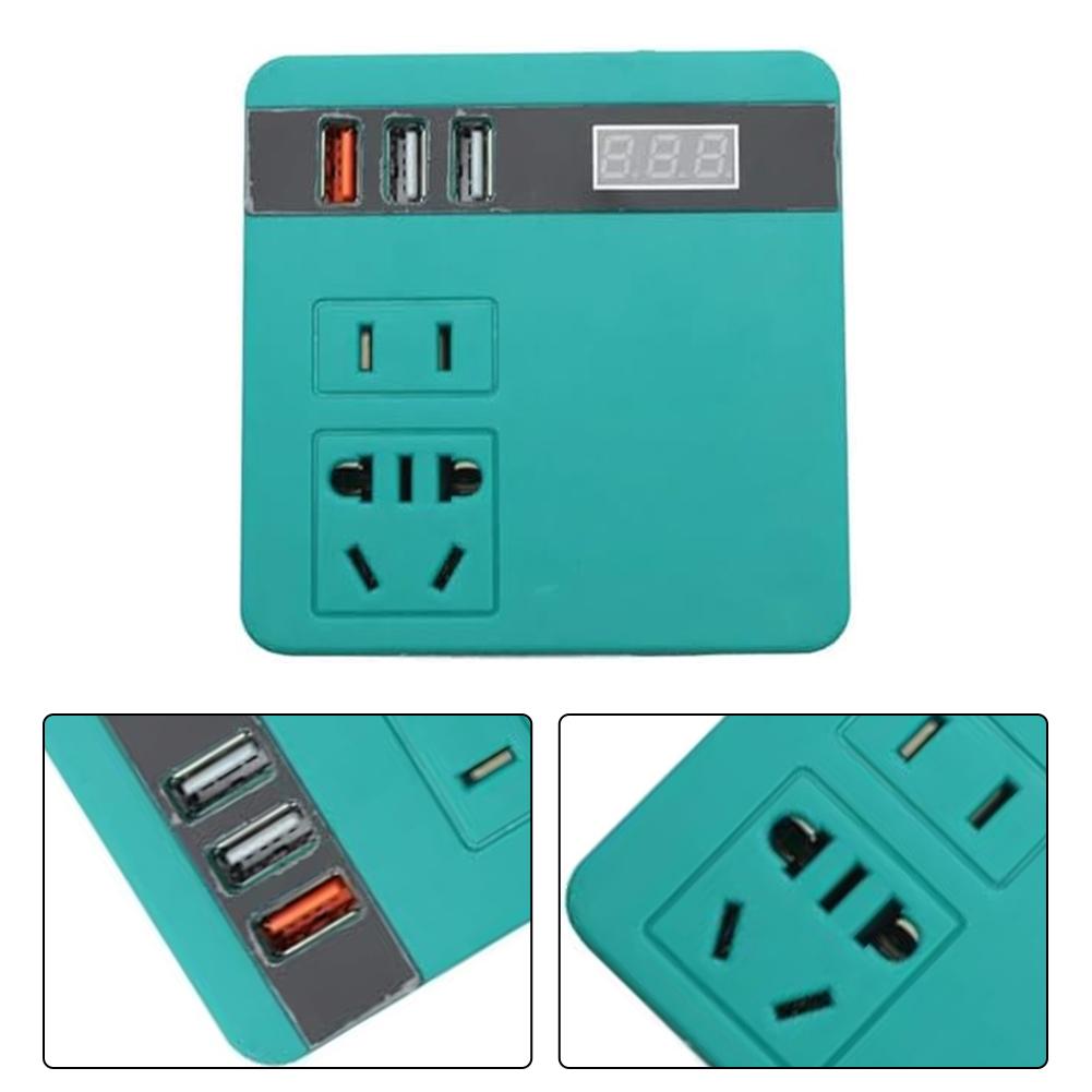 Multifunctional Inverter AC220V/DC5V/12V Inverter Constant Temperature Charging Convection Heat Dissipation Easy To Carry