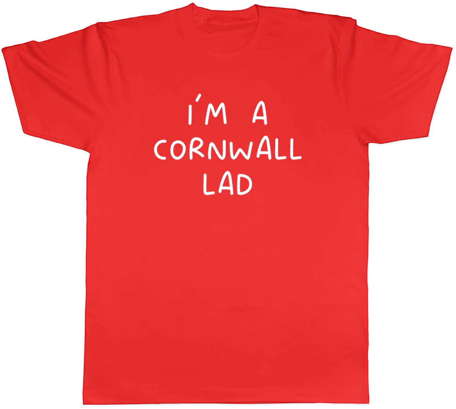 Im a Cornwall Lad Unisexs TShirt Funny Cornish Tee Gift S