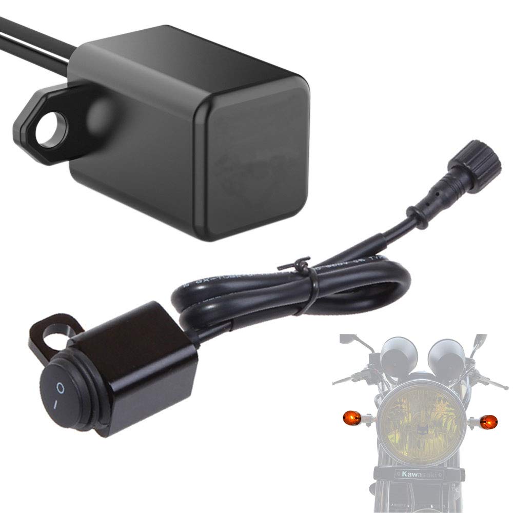 

Откройте для себя аварийный комплект для мотоцикла Winds, алюминиевый переключатель, звуковое реле, водонепроницаемый, простое подключение, аварийная сигнализация послепродажного обслуживания, тип крепления на винт зеркала Mirror screw type