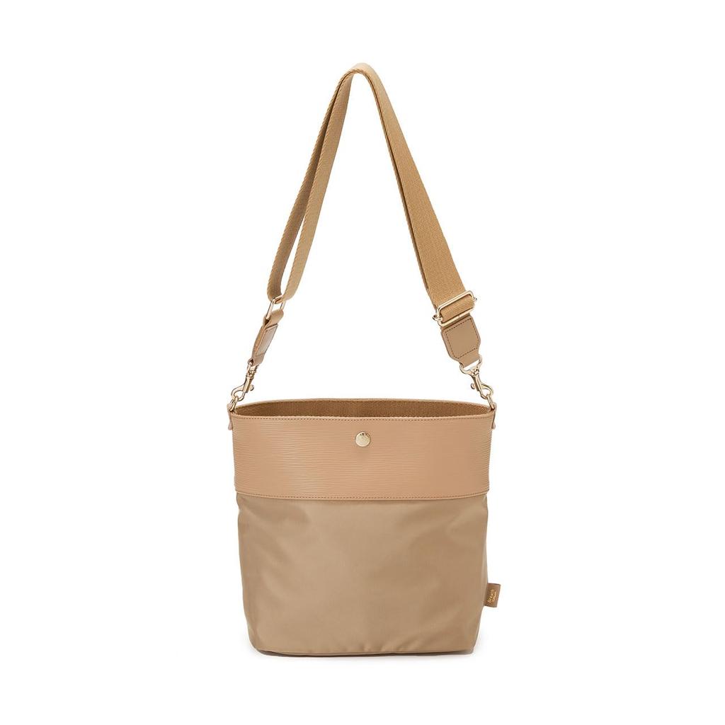 Nylon Combination Belt Design Shoulder Bag Breath TOPKAPIRIPPLE (Beige)