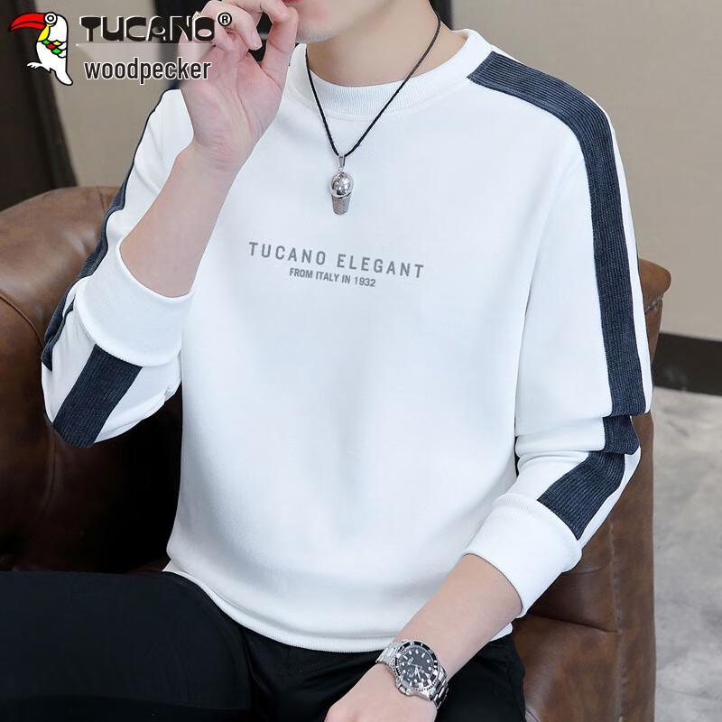TUCANO Men's Casual Round Neck Long Sleeve Sweatshirt