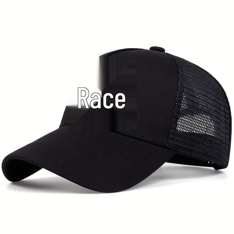 

Унисекс Летняя Сетчатая Вышитая Бейсболка LA с Защитой от Солнца Adjustable чёрный