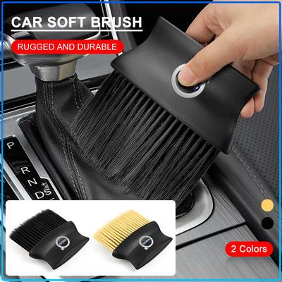Car Interior Cleaning Soft Brush Dashboard Air Conditioner Outlet Detail Brush For XC60 XC90 S60 S80 S40 V40 V60 V70 V50 XC70