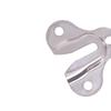 10 Pcs Plate Hangers Flush Mount Bracket Furniture Hooks Coat Picture Frame Shelf Iron Stands Invisible Wall Hanging Plate