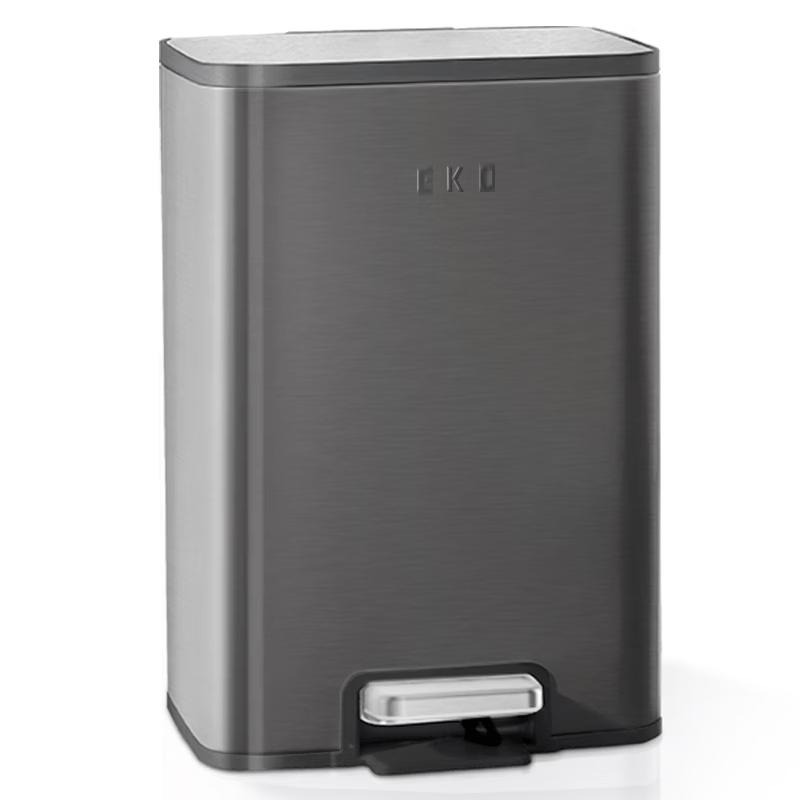 EKO Stainless Steel Pedal Bin with Lid
