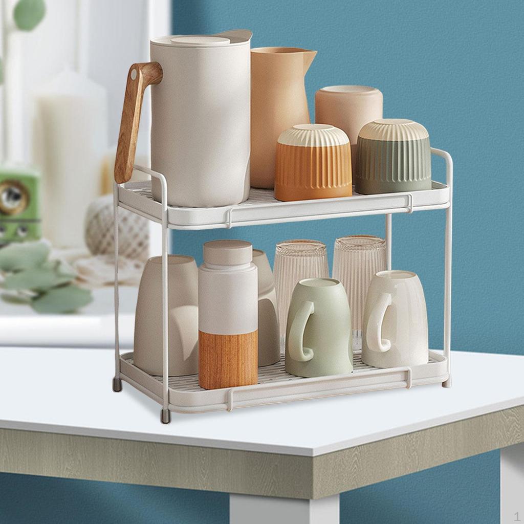 Cup Drying Rack Stand Non Slip Mugs Cups Organizer Dish Mug for Restaurant