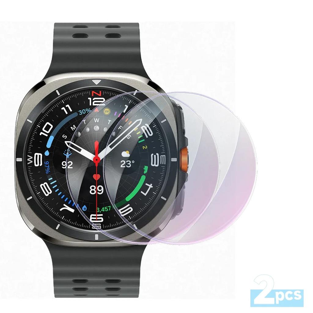1-5 Stück gehärtetes Glas für Samsung Galaxy Watch 7 Ultra Watch7 40 44 Smartwatch Displayschutz Schutzglas Einfach zu installieren