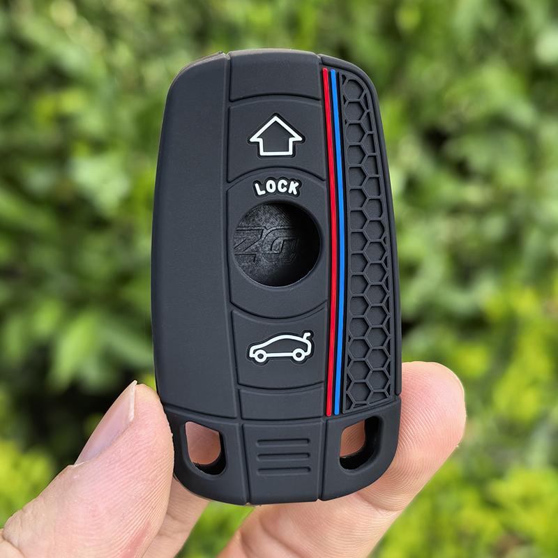 

Silicone Car Key Case Key Chain For BMW E60 E61 E70 E81 E87 E90 E91 E92 X1 X5 X3 1 3 5 6 Series Z4 Keychain Accessories