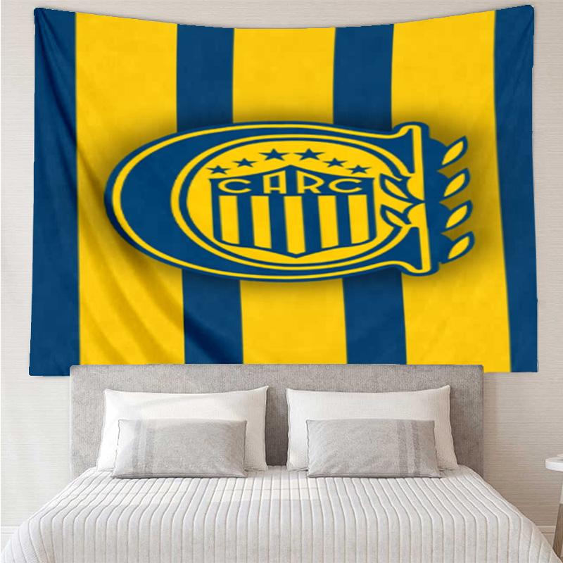 Rosario Central Crest Tapestry Hanging for Bedroom,Livingroom, Playroom,Decor Art Room Wall Tapestry Holiday and Birthday Gifts