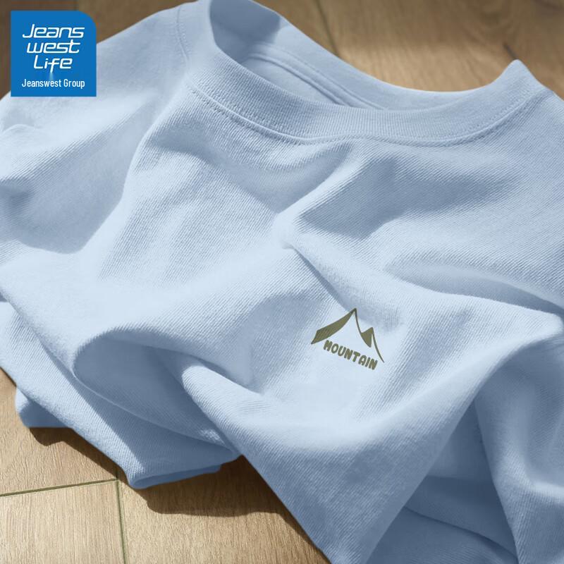 JEANSWEST LIFE Men s Cotton Short Sleeve T-Shirt M