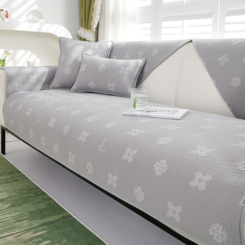 Ice Silk Sofa Cushion Summer Summer Mat Cushion Non -Slip New Summer Sofa Cover Cover Cloth