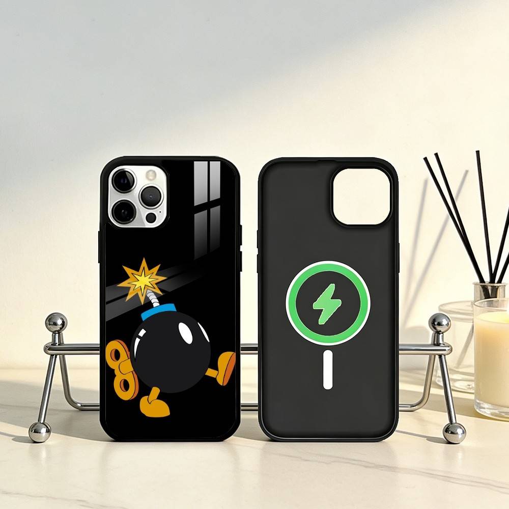 

FUNNY G-Grenade Phone Case For iPhone17,16,15,14,13,12,11 Plus,Pro Max Magnetic For Magsafe Wireless Charging iPhone14