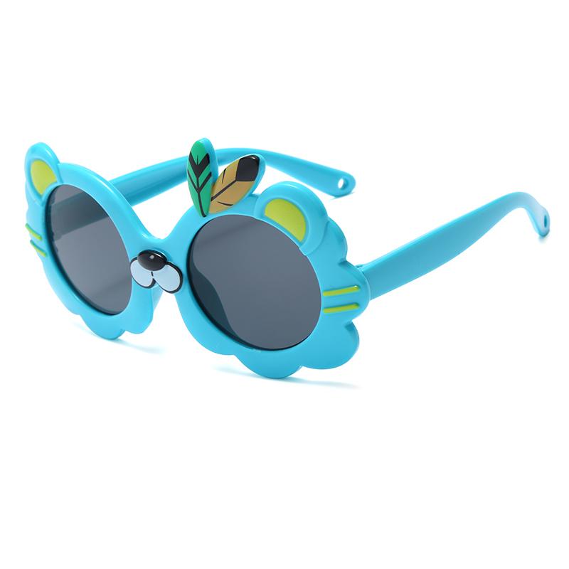 

New Children Cute Cartoon UV400 Sunglasses Boys Girls Colors Outdoor Kids Sun Protection Sunglasses Baby Sport Shades Glasses