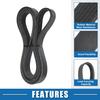 Car Serpentine Belt V-Ribbed Belt No.56992R40A01 for Honda Accord 2008-2012