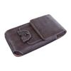 Camping Wallet Pouch Multifunctiona Cards Holder Waist Bag Leather Phone Case Bum Bag Flip Pockets