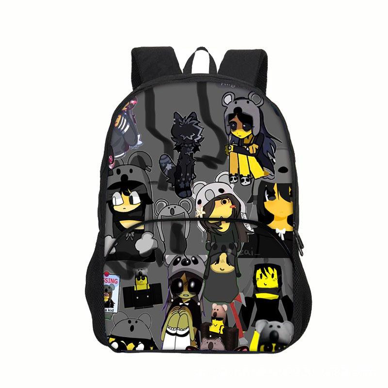 99 Nights In the Forest Children's Game-themed Backpack with Pockets 7330