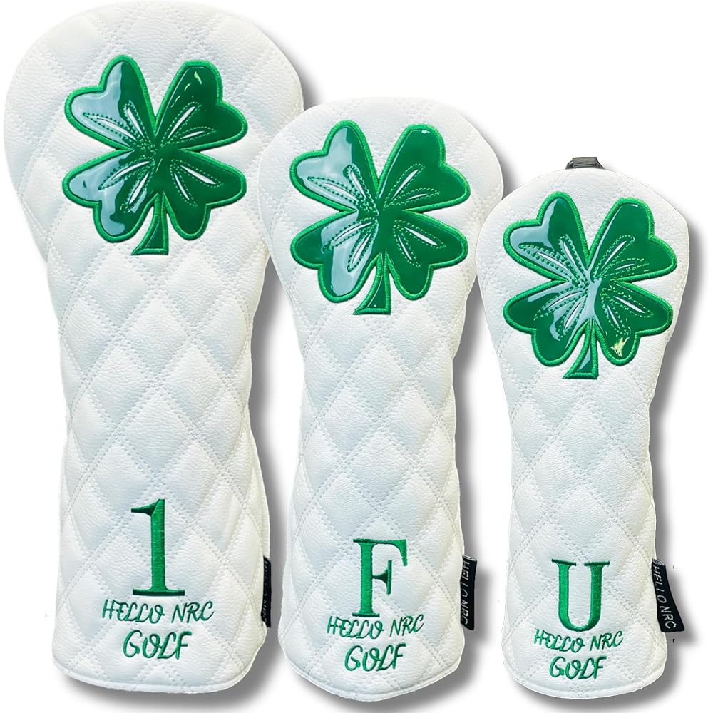 Golf Headcover, Stylish and Cool Quilted Headcover, Available In 5 Colors, High Quality Quilted M...