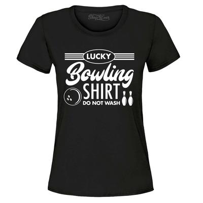 Lucky Bowling Shirt Ne Pas Laver T-shirt Femme Chemise de Bowleur