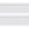 5-50pcs Transparent Silicone Nail Art Applicator Sticks Easy-Daub Pigment Brushes Glitter Powder Chrome Pigment Makeup Brush