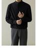 Men's Autumn Light Mature Style Non-Iron Slim-Fit Korean Ice Silk Long-Sleeved Shirt