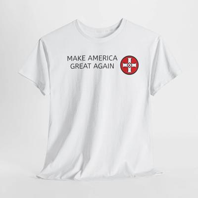 Make America Great Again Unisex Heavy Cotton Tee, Casual Wear, Gift for MAGA