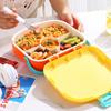 900/1300ML Divides Lunch Box Reusable Lunch Container Portable Outdoor Picnic Box  Tableware