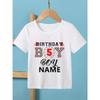 Fun Racing Birthday Summer Children's Casual Cotton Comfortable Short Sleeve T-shirt