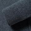 Men's 100% Pure Wool Thickened Cardigan Jacket - 600g High-End Zipper Sweater