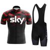 2026 RCC SKY Nieuwe Fietsjersey Set Zomer Korte Mouw Ademend Fiets Fietskleding Maillot Ropa Ciclismo Uniform Pak