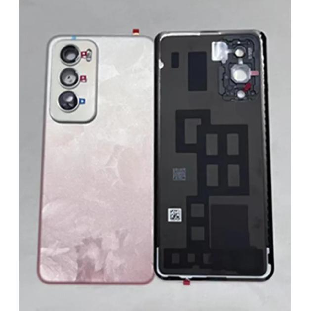 A+++ Akkugehäuse Reparatur für Oppo Reno 12 Rückabdeckung Glas Rückseite Gehäuse Schale + Kameraobjektiv Klebstoff Ersatzteile