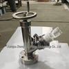 Sanitary Vacuum Flange Piston Reactor Sampling Valve 316L/CF8M, Polished Finish