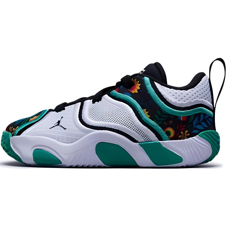 Air Jordan Tatum 3 TD White Black Kinetic Green HF3138-103 25