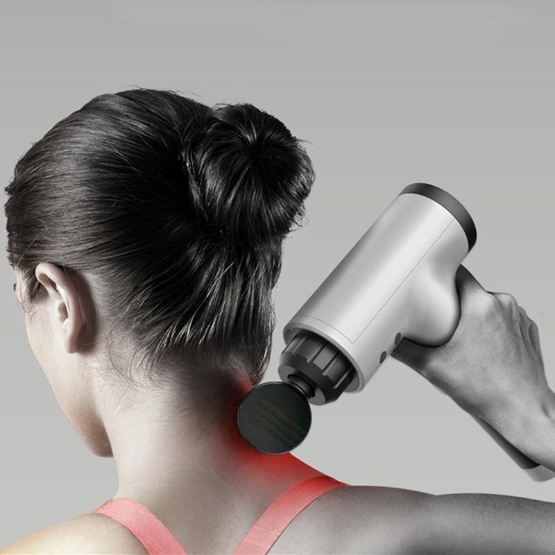 Hot Selling Portable Low Sound Deep Tissue Vibration Muscle Body Therapy Massage Tools Electric Massage Gun