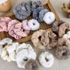 7-teiliges Haarband-Set, Herbst/Winter, flauschiges Haarband, Stirnband für Damen und Mädchen, modisches, süßes Haarband, Haargummi, Geschenkidee