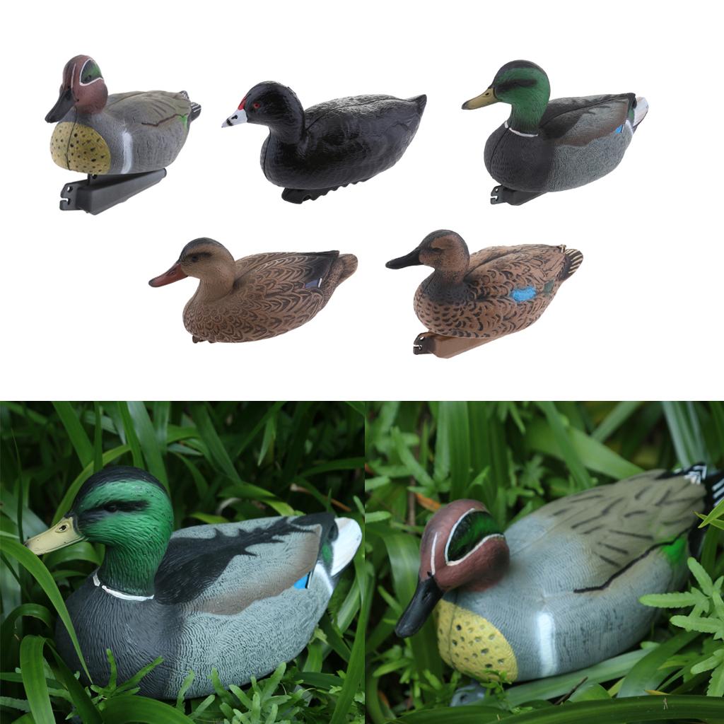 Mallard Duck Decoy Realistic Floating Ornament Garden Repeller for Pond Water Decorations Yard