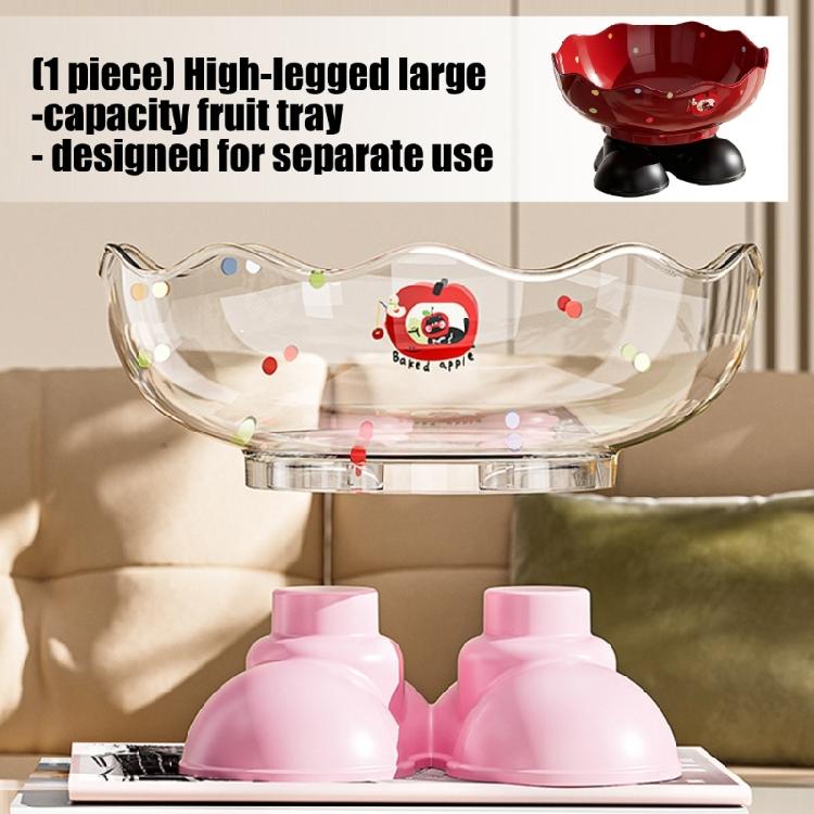 Snacks Bowl Christmas Decoration Large Capacity Dessert Dish for Party Use Home Decoration Kitchen Tableware