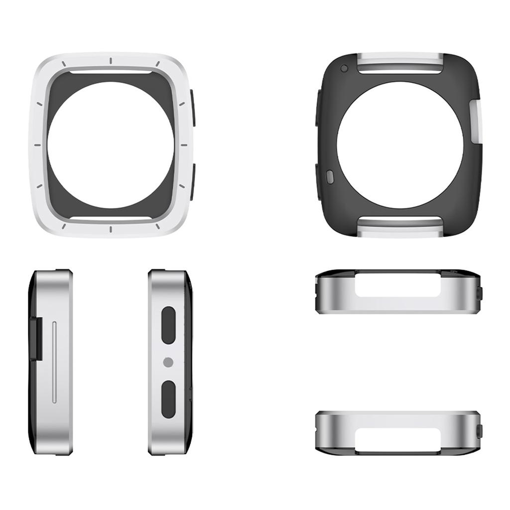 Shockproof Protector TPU Back Cover Protective Case Bumper Case Cover for Amazfit Active 2 Square Smartwatch