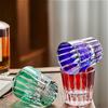 200ml Luxusní sklenice na víno Vícebarevné sklenice na whisky Špičková koktejlová sklenice Párty Vynikající sklenice na pití Kávové hrnky