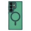 For Samsung Galaxy S26 Ultra Magnetic Case WANLONFENG QB Series PC TPU Phone Cover with Screen Film